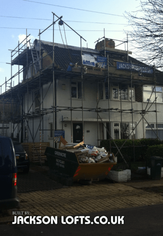 Loft Conversion built by Jackson Lofts, Brighton