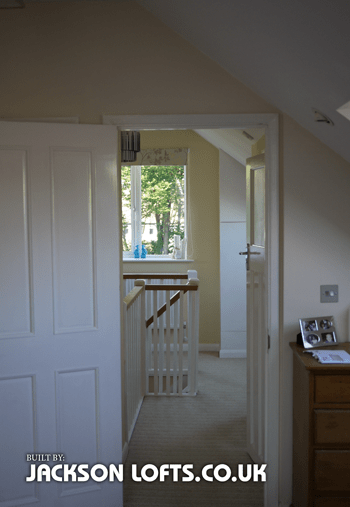 Before and after loft conversion by Jackson Loft Conversion