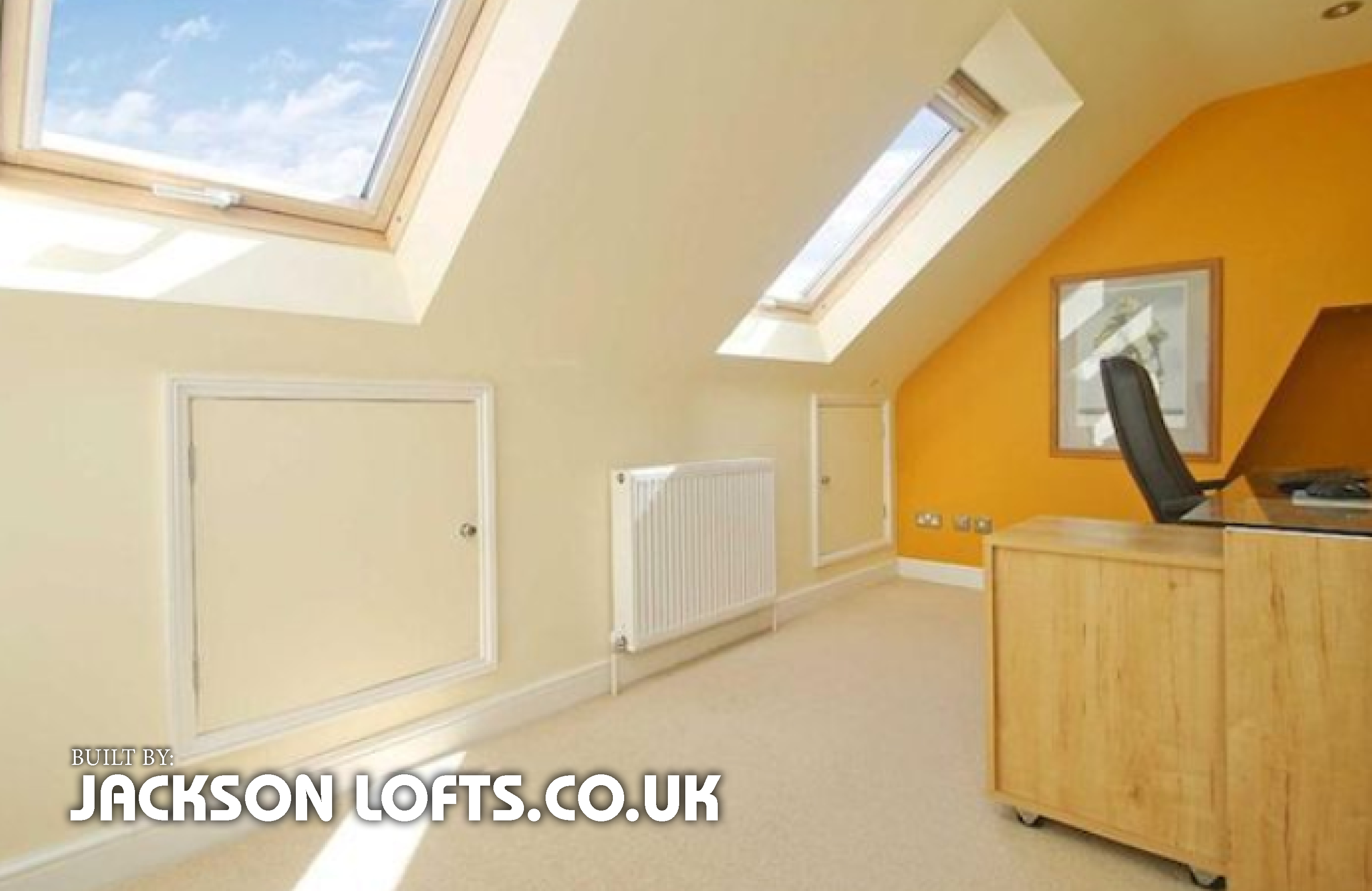 Loft conversion built by Jackson Lofts, Brighton