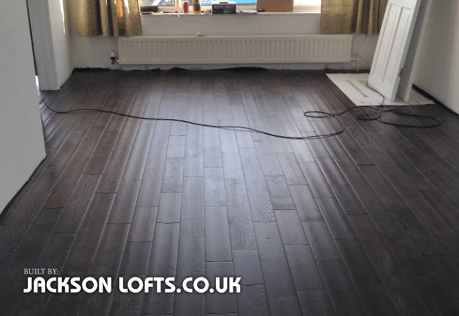 Hard wood floor installation by Richard Jackson, Carpenter, Brighton