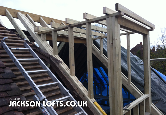 Small flat roof dormer by Richard Jackson, Carpenter, Brighton