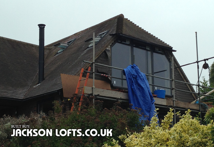 Part build loft conversion and window installation, Handcross, Sussex