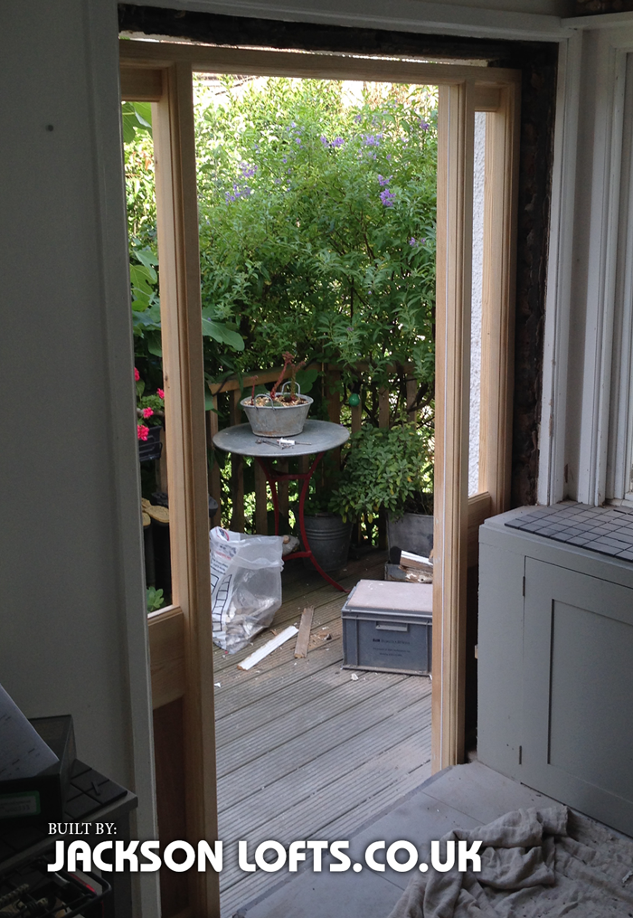 Replace and fit new back door, Brighton Carpenter