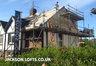 Hove loft conversion built by Jackson Lofts 