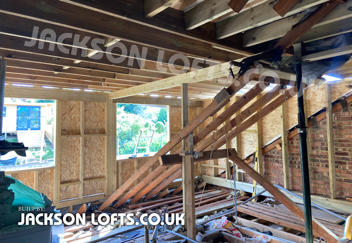 Built by Jackson Loft Conversion company in Brighton and Hove, East Sussex