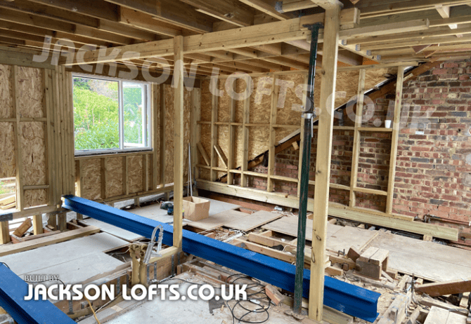 Part build loft conversion built by Richard Jackson in Brighton ...
