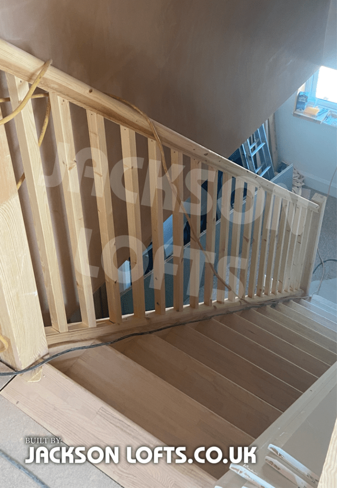 Jackson Loft Conversion installs staircase in Brighton